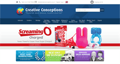 Desktop Screenshot of creativeconceptions.co.uk